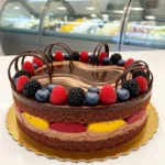 Semifreddo realizzato con una base pronta per semifreddi per gelaterie